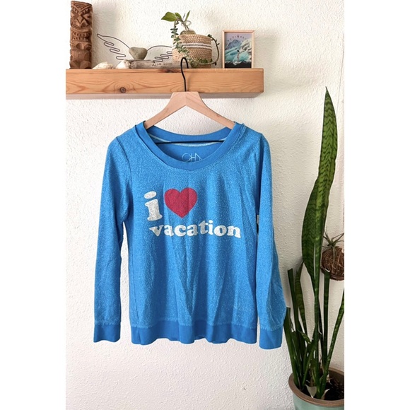 Chaser I Love ❤️ Vacation sweatshirt - Picture 6 of 9